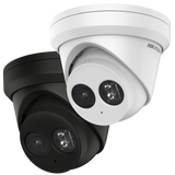 DS-2CD2383G2-IU 2,8 mm (noir) - Caméra réseau à tourelle fixe AcuSense 8 MP