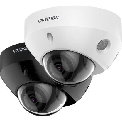 DS-2CD2547G2-LS 2,8 mm (NOIR) - Caméra réseau mini-dôme fixe ColorVu 4 MP