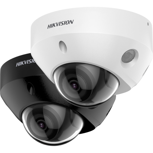DS-2CD2547G2-LS 2,8 mm (NOIR) - Caméra réseau mini-dôme fixe ColorVu 4 MP