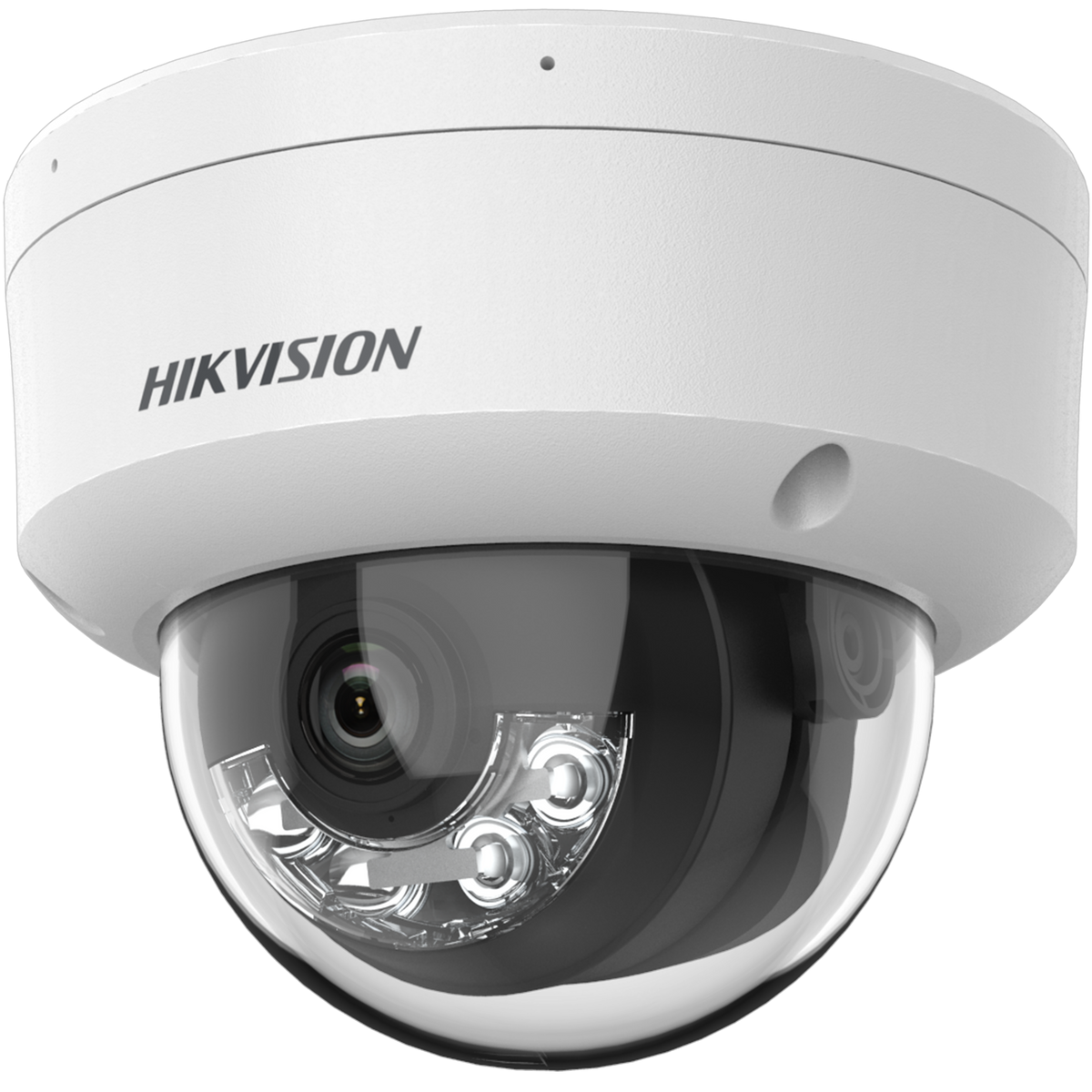 DS-2CD3146G2H-LISU - 4 MP Smart hybrid light with Darkfighter S Fixed Mini Dome Network Camera