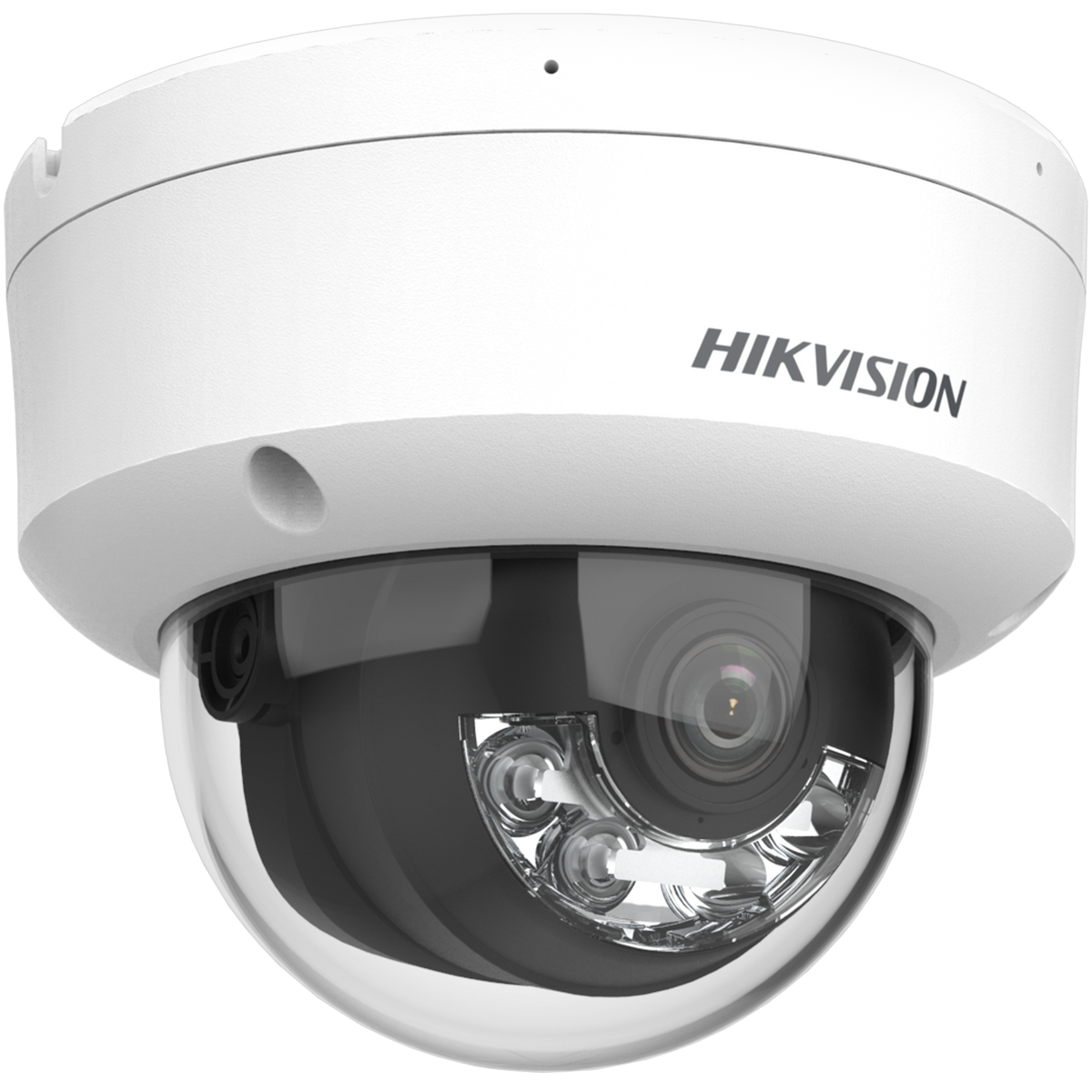 DS-2CD3146G2H-LISU - 4 MP Smart hybrid light with Darkfighter S Fixed Mini Dome Network Camera