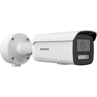 DS-2CD3T86G2H-LISU/SL - 8 MP AcuSense Strobe Light and Audible Warning Fixed Bullet Network Camera