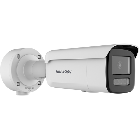 DS-2CD3T86G2H-LISU 2,8 mm - 8 MP AcuSense Lumière stroboscopique et avertissement sonore Caméra réseau à puce fixe
