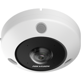 DS-2CD6365G1-IVS - 6 MP 1.16mm DeepinView Panoramic Fisheye Network Camera