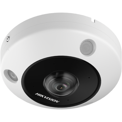 DS-2CD6365G1-IVS - 6 MP DeepinView Fisheye Network Camera