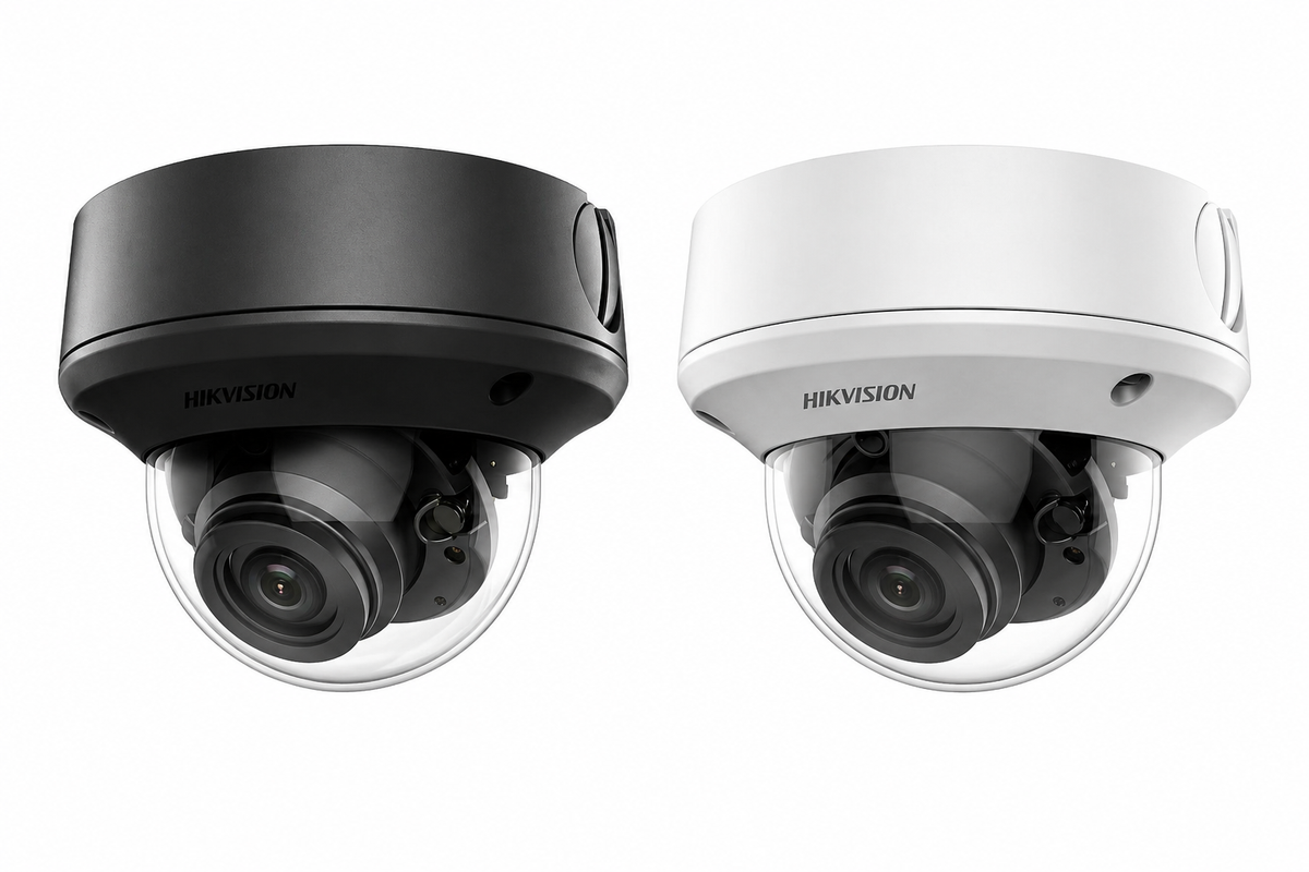 DS-2CE5AD3T-AVPIT3ZF/B - 2MP 2.7-13.5mm Ultra Low Light Vandal Motorized Varifocal Dome Analog Camera