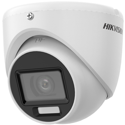 DS-2CE76K0T-LMFS - 3K Smart Hybrid Light Audio Fixed Turret Analog Camera