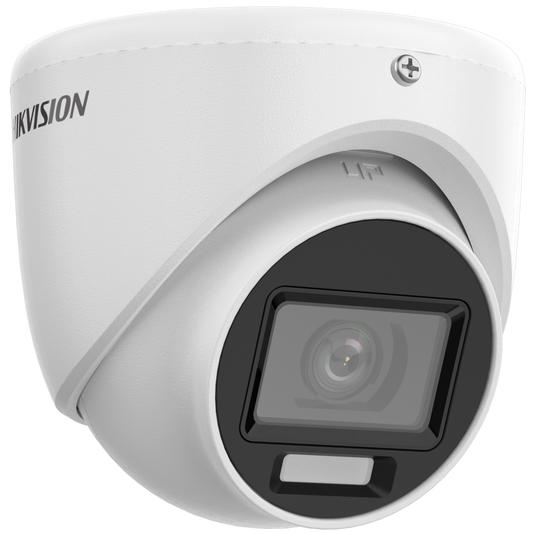 DS-2CE76K0T-LMFS - 3K Smart Hybrid Light Audio Fixed Turret Analog Camera