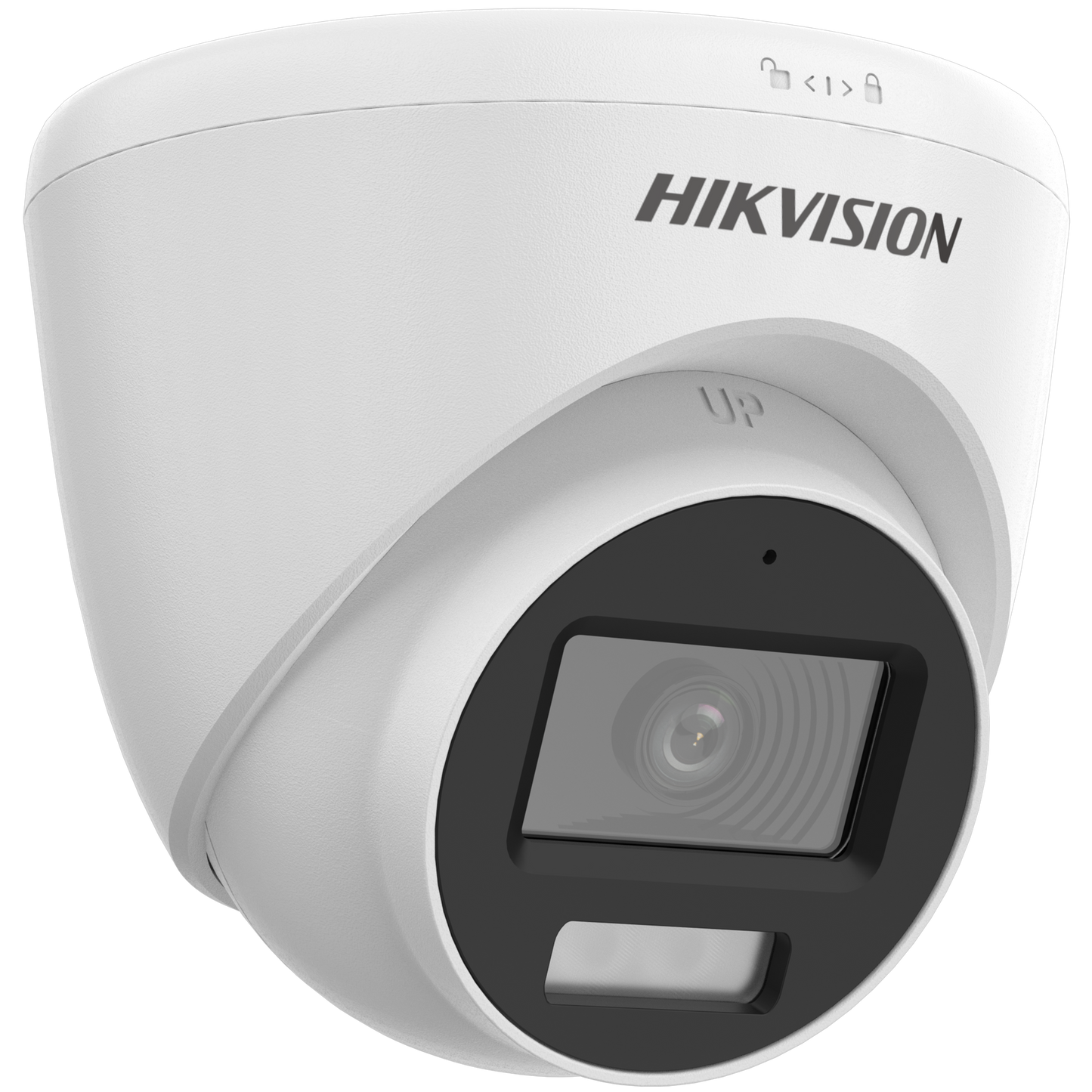 DS-2CE78K0T-LFS - 3K Smart Hybrid Light Audio Fixed Turret Analog Camera