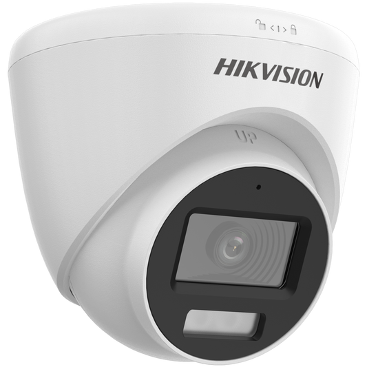 DS-2CE78K0T-LFS - 3K Smart Hybrid Light Audio Fixed Turret Analog Camera