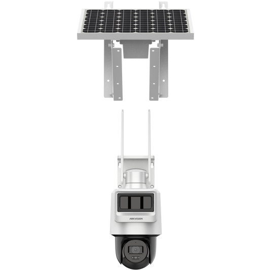 DS-2DE2C400IWG-K/4G/C05S10 - 4MP Pro Solar-powered Security PT Camera Setup