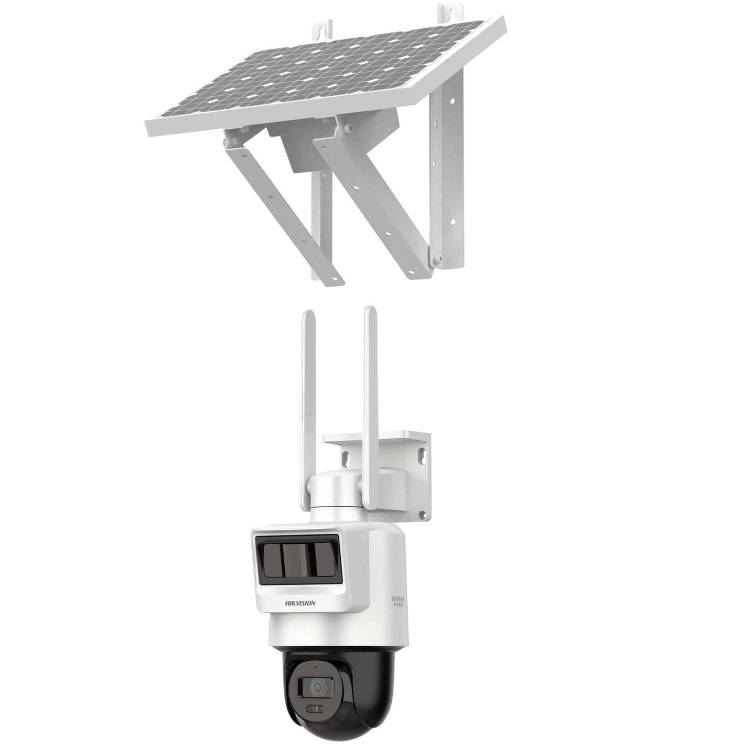 DS-2DE2C400IWG-K/4G/C05S10 - 4MP Pro Solar-powered Security PT Camera Setup
