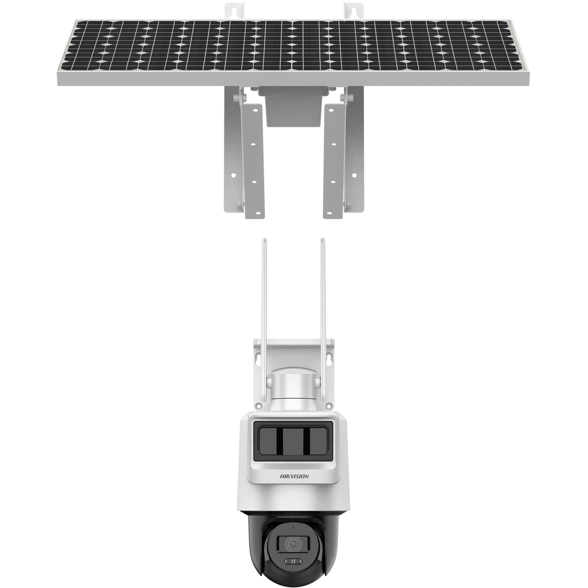 DS-2DE2C400IWG-K/4G/C09S20 - 4MP Pro Solar-powered Security PT Camera Setup