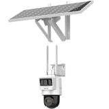 DS-2DE2C400IWG-K/4G/C09S20 - 4MP Pro Solar-powered Security PT Camera Setup