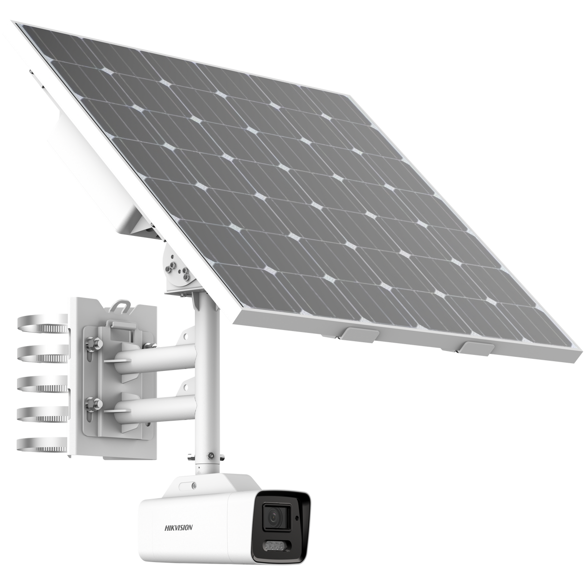 DS-2XS6A47G1/P-IZS/C36S80 - 4MP ANPR LPR Bullet Solar Power 4G Network Camera Kit