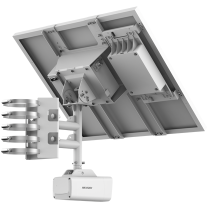 DS-2XS6A47G1/P-IZS/C36S80 - 4MP ANPR LPR Bullet Solar Power 4G Network Camera Kit