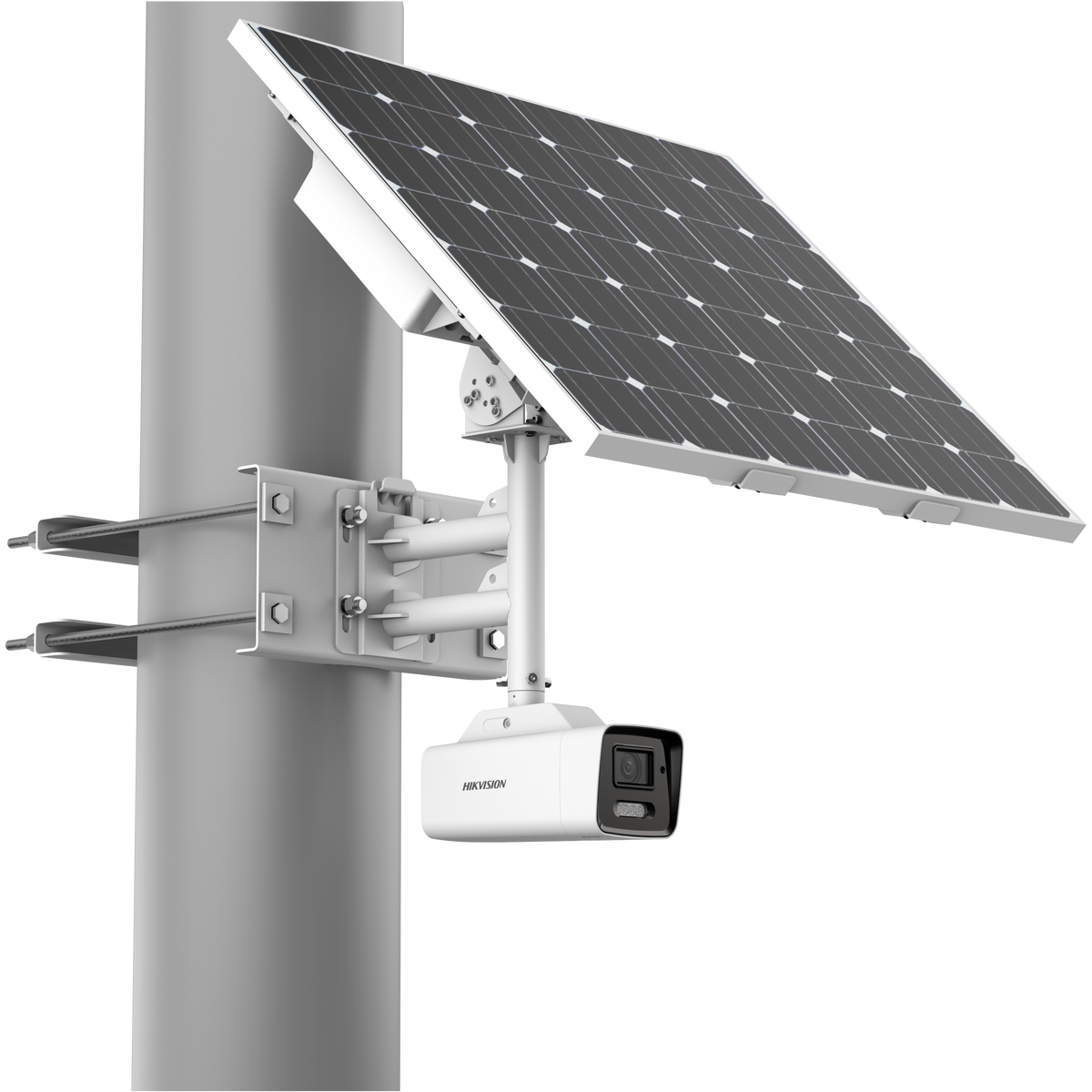 DS-2XS6A87G1-LS/C36S80 - 8MP ColorVu Fixed Bullet Solar Power 4G Network Camera Kit