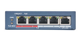 DS-3E0105P-E(B) - 4 Port Fast Ethernet Unmanaged POE Switch