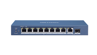 DS-3E0510P-E - Commutateur POE non géré Gigabit à 8 ports