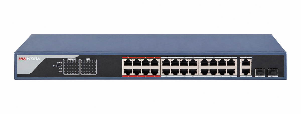 DS-3E1326P-EI - Commutateur POE intelligent Fast Ethernet 24 ports