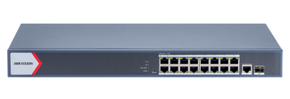 DS-3E1518P-EI - 16 Port Gigabit Smart POE Switch