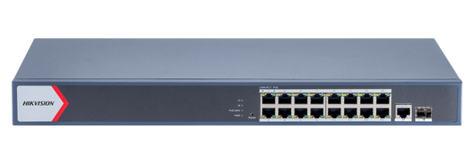DS-3E1518P-EI - 16 Port Gigabit Smart POE Switch