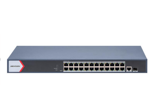 DS-3E1526P-EI - 24 Port Gigabit Smart POE Switch