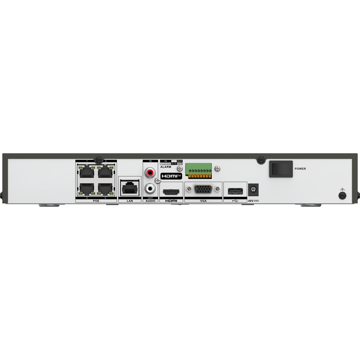 DS-7604NXI-K1/4P/VPro - 4-ch 1U 4 PoE AcuSeek K VPro NVR