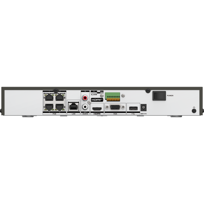 DS-7604NXI-K1/4P/VPro - 4-ch 1U 4 PoE AcuSeek K VPro NVR
