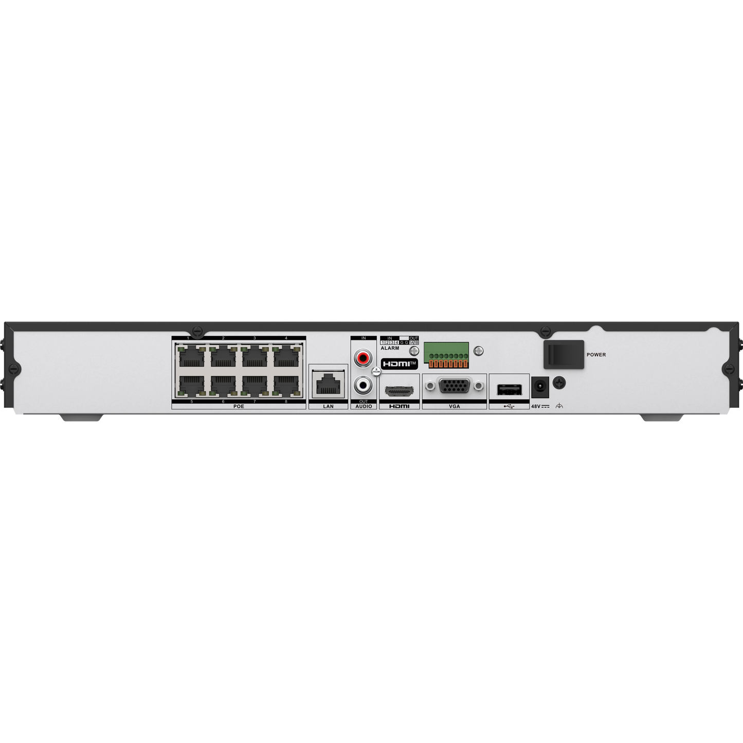 DS-7608NXI-K2/8P/VPro - 8-ch 1U 8 PoE AcuSeek K VPro NVR