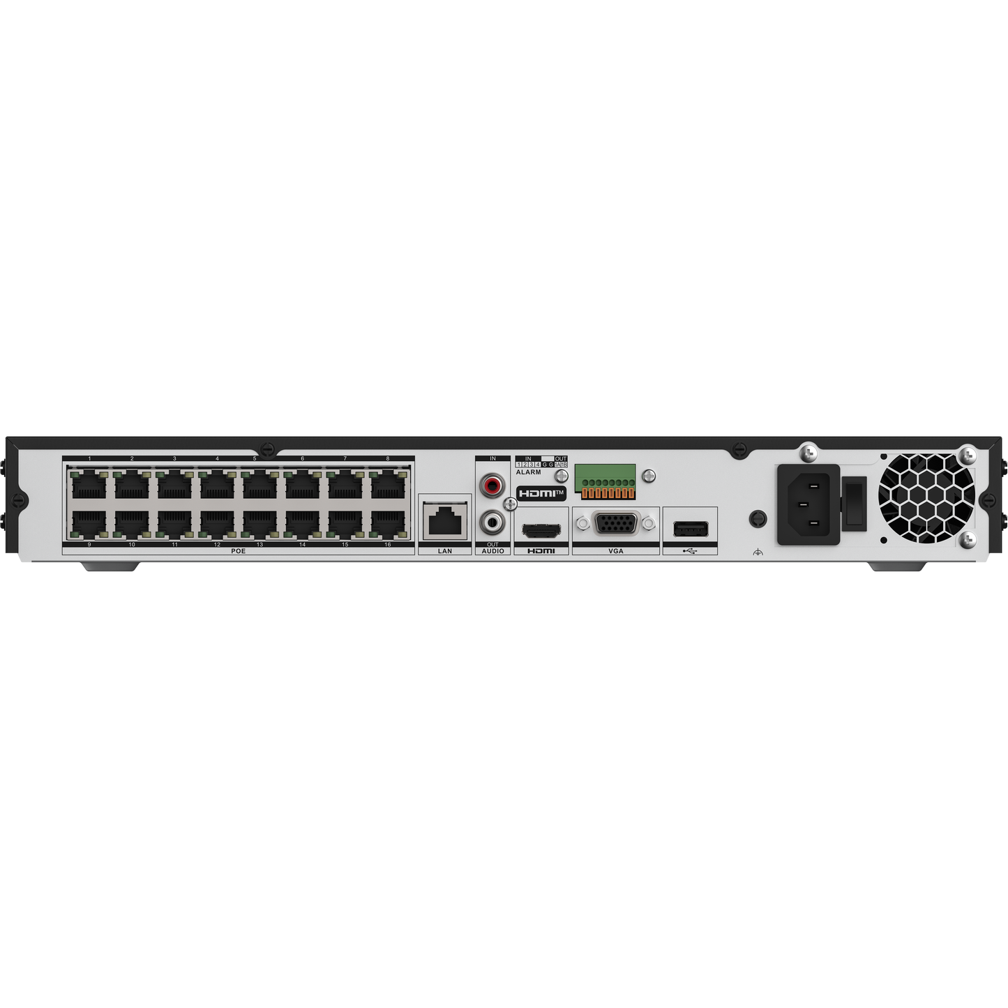 DS-7616NXI-K2/16P/VPro - 8-ch 1U 8 PoE AcuSeek K VPro NVR