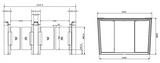 DS-K3B530X - Pro Swing Barriers Turnstiles