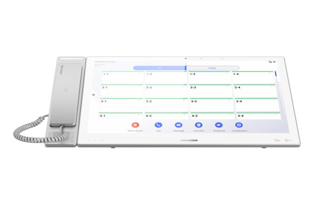 DS-KHM9803X - Nurse Station Intercom with 15.6-inch Screen