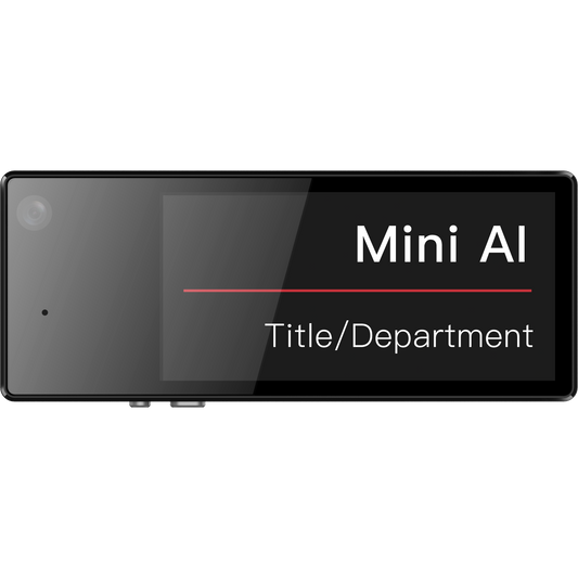 DS-MCC216/32G/WIFI - Nameplate Wi-Fi Camera with Screen