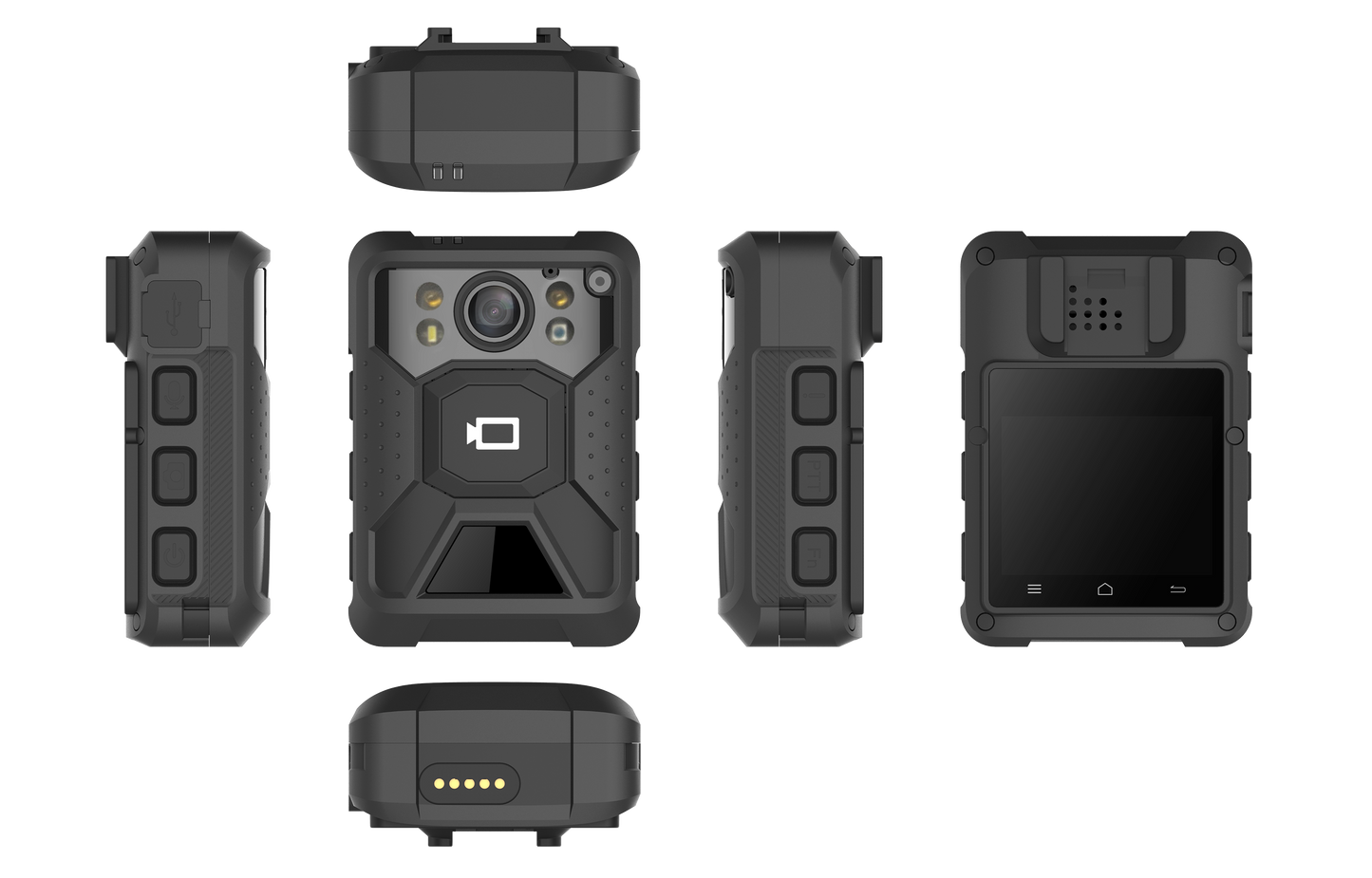 DS-MCW407/32G/GLE(A) - Android 4G Big Button Body Camera