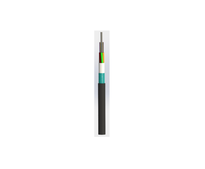 DS-QFV-CKS4L - 1m 4-Core Single Mode Flame Retardant Optical Fiber Cable