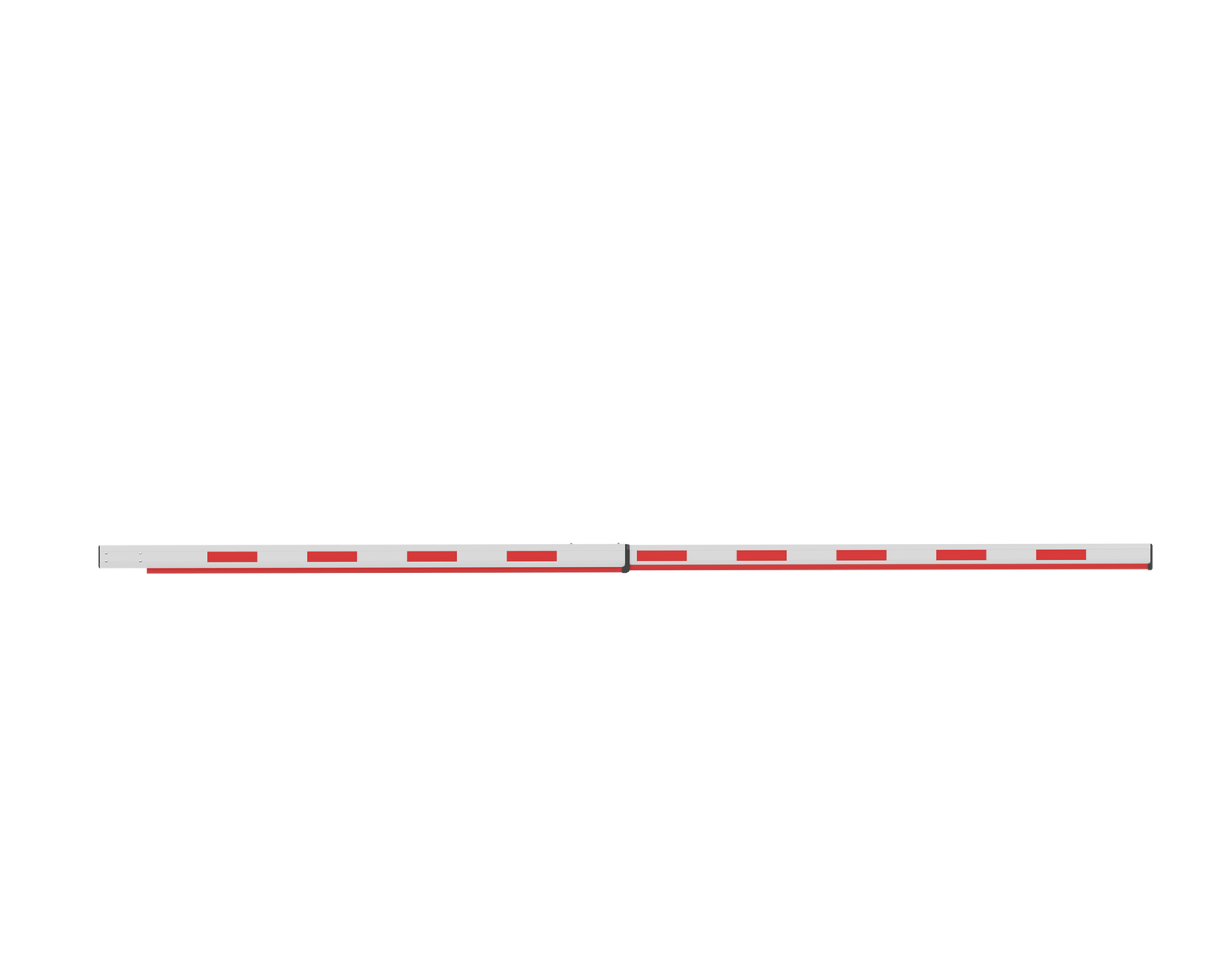 DS-TMG001-3 - Straight Pole Barrier Arm with Strip Light