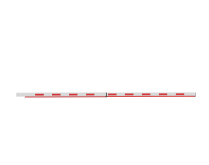 DS-TMG001-3 - Straight Pole Barrier Arm with Strip Light