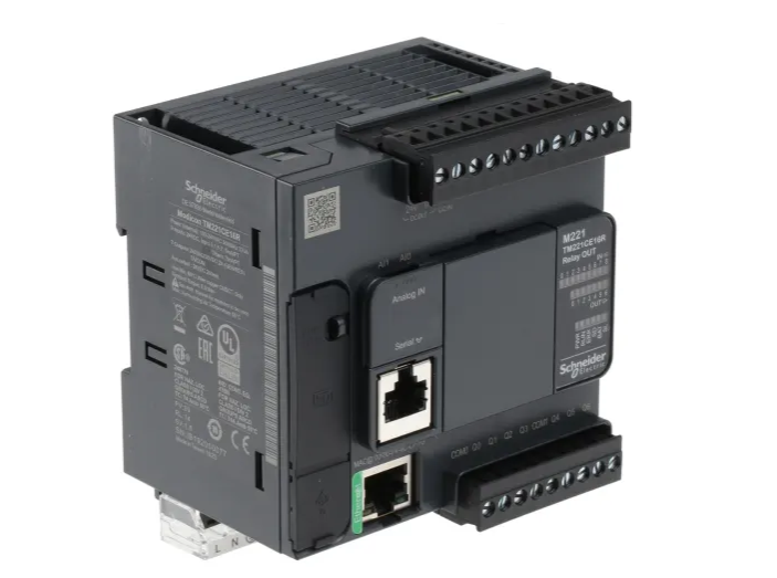 Schneider Electric M221 - 16 I/O Compact Ethernet Programmable Logic Controller (PLC)