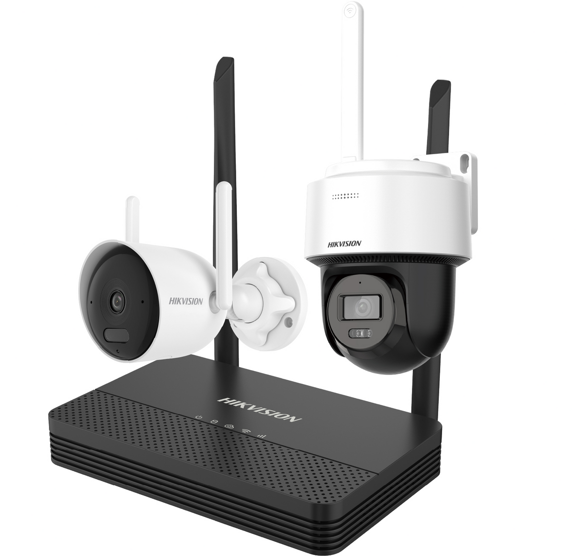 NKS424WBPH (DS-J142I) - 4MP Bullet + 4MP PT Dome WiFi NVS Kit