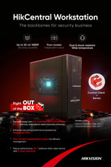 HikCentral-Workstation/HW5L/32Ch(C) - All-in-One Video Management System (VMS) Tower Workstation