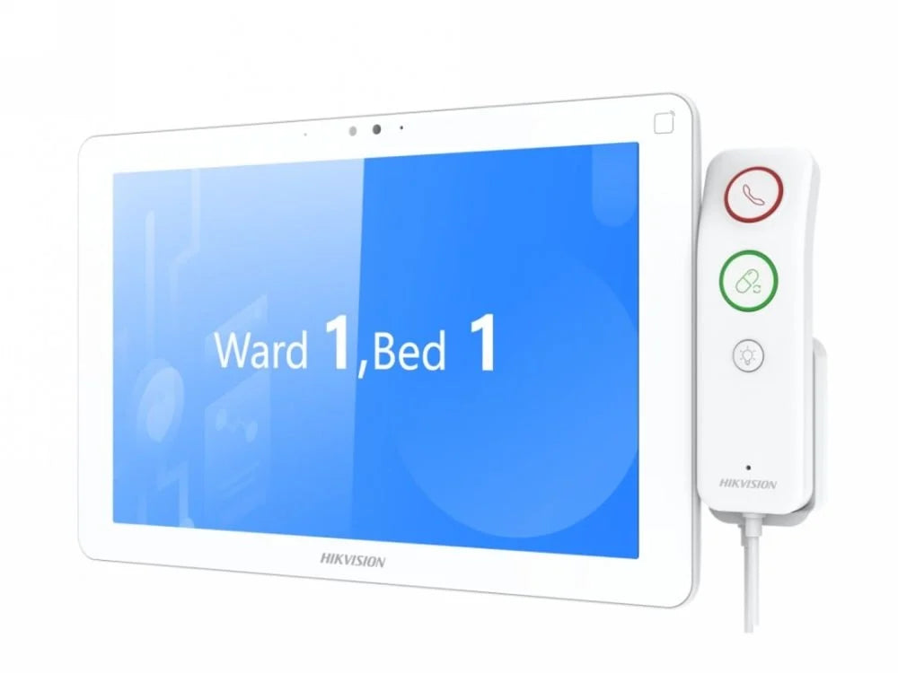 DS-KHB9533X-WHS - Andoid Bedside Terminal Intercom with 10.1inch Screen