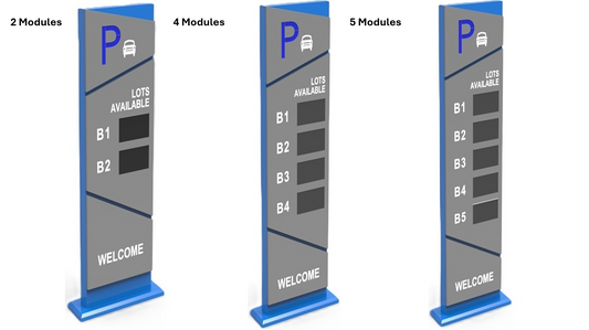 DS-TVB200 - Parking Guidance Entrance Information Guidance Screen