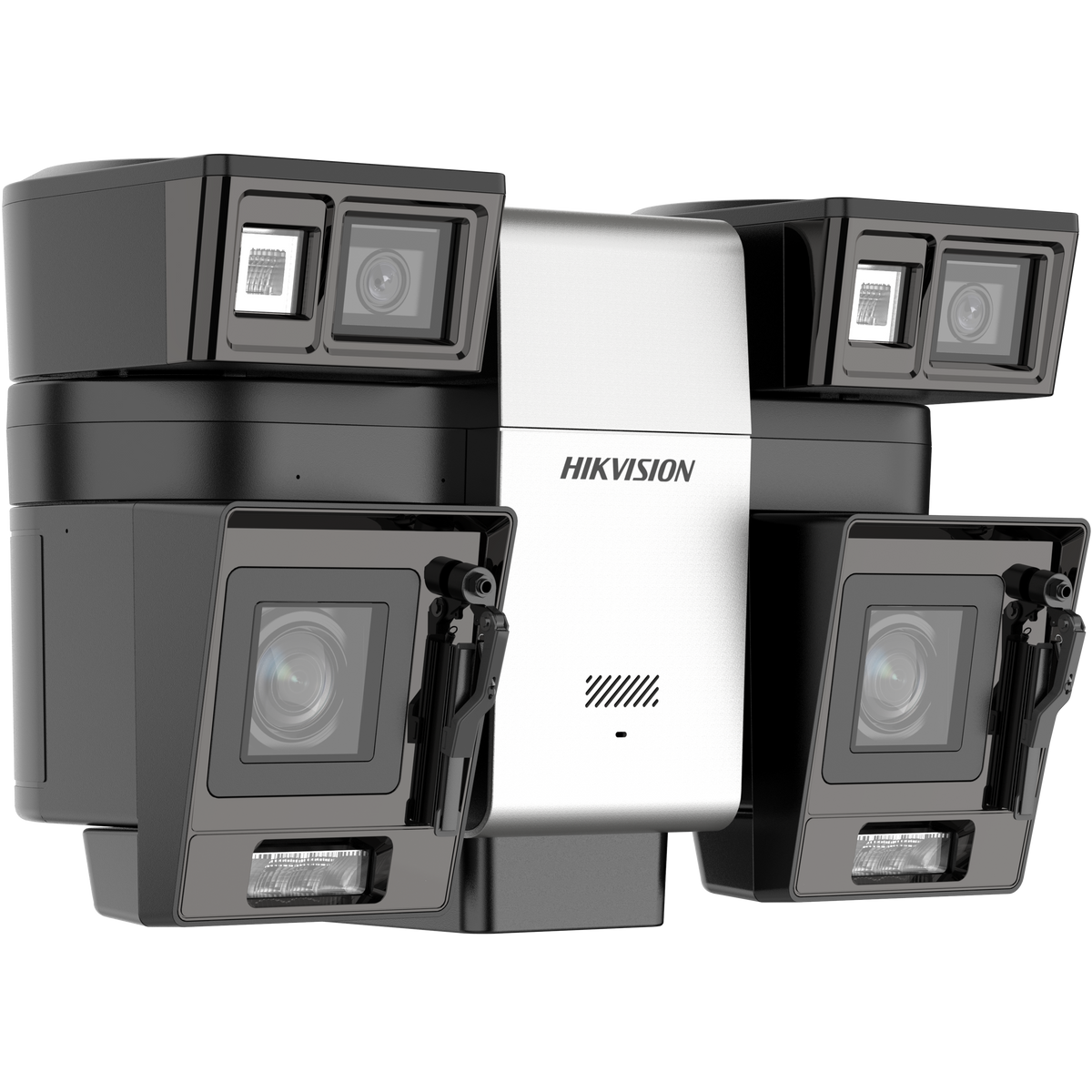 iDS-2CD8V886G0/X4-XZHSY(1050/1050) - 8MP DeepinView Quad-Lens Omni Network Camera