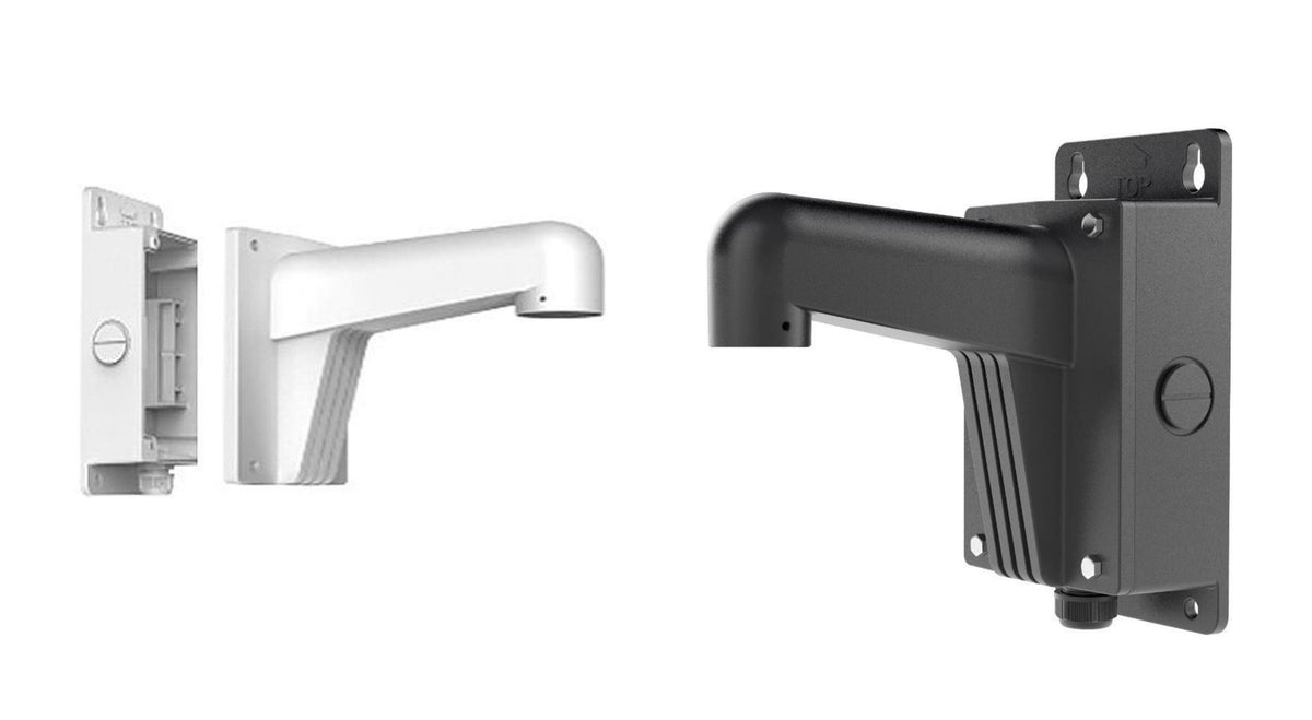WML - Support mural Hikvision WML avec boîtier arrière, long, blanc